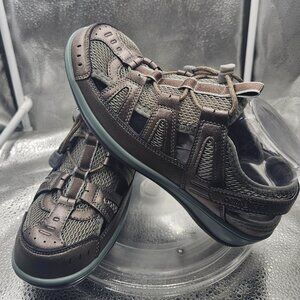 Orthofeet Verona Pewter Women's Sandals NWOT comfortable sleek SZ 10